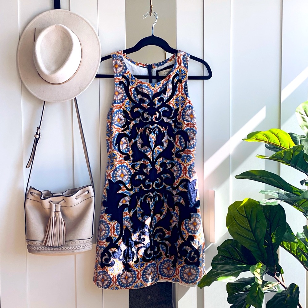 VanessaVirginia by ANTHROPOLOGIE Embroidered Dress